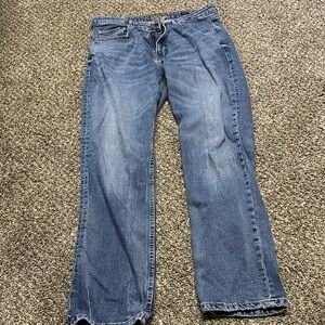 Men's Relaxed Fit Blue Jeans